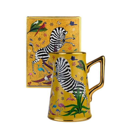 Ortigia Jungle Ceramic Jug / Sahara Yellow