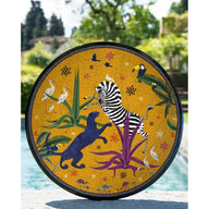 Ortigia Jungle Round Sahara Tray Diameter 40cm