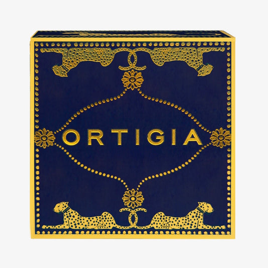 Ortigia Large Blue Gattopardo Spotty Ceramic Bowl