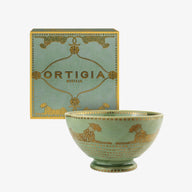 Ortigia Large Green Gattopardo Spotty Ceramic Bowl