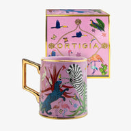 Ortigia Tazza Ceramic Mug in Pink