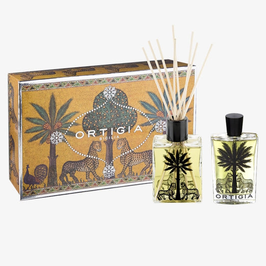Ortigia Zagara Casa Box - Diffuser and Room Essence