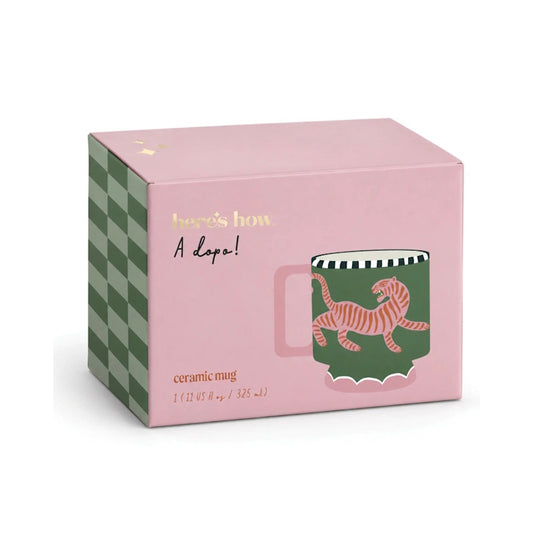 Paddywax A Dopo Ceramic Mug Tiger
