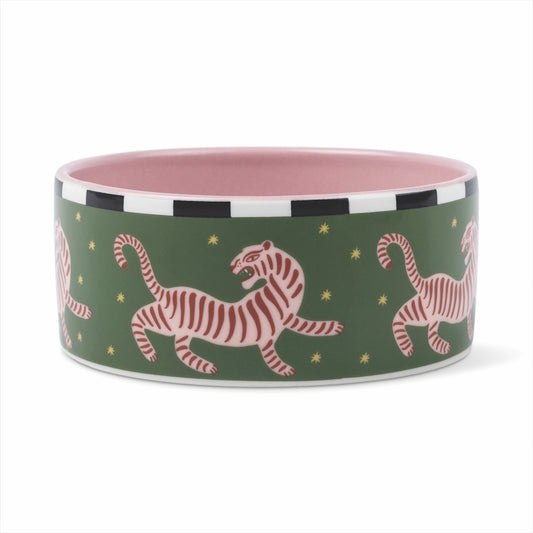 Paddywax A Dopo Round Ceramic Dish / Tiger