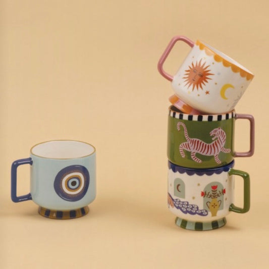 Paddywax Adopo Ceramic Mugs