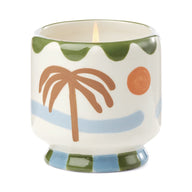 Paddywax A Dopo 8 oz./226g Ceramic Scented Candle Palm Tree Lush Palms