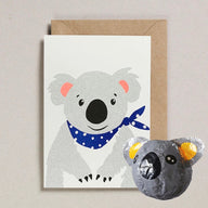 Petra Boase Koala Paper Balloon Card
