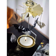 Pluto Design Rotary Candle Holder Booo Gold H16cm X D6.5cm