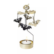 Pluto Design Rotary Candle Holder Booo Gold H16cm X D6.5cm