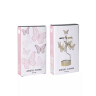 Pluto Design Rotary Candle Holder Butterfly Gold H16cm X D6.5cm