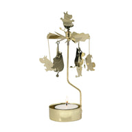 Pluto Design Rotary Candle Holder Moomin Gold H16cm X D6.5cm