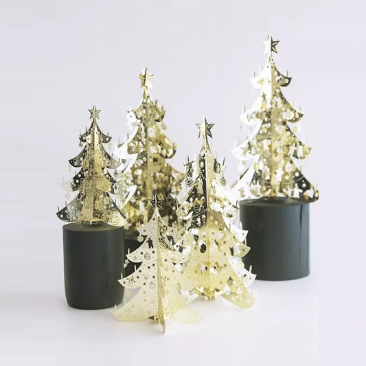 Pluto Design Xmas Tree / Gold