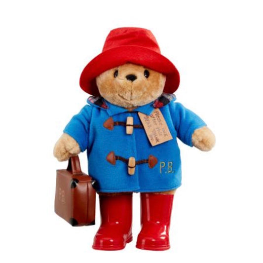 Rainbow Designs Large Paddington Bear With Boots & Case 33cm