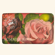 Royal Botanic Gardens Kew Summer Rose Soap Bar by The English Soap Company