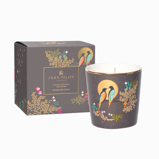 Sarah Miller Birds In Moon Geranium, Patchouli & Vetivert Scented Candle