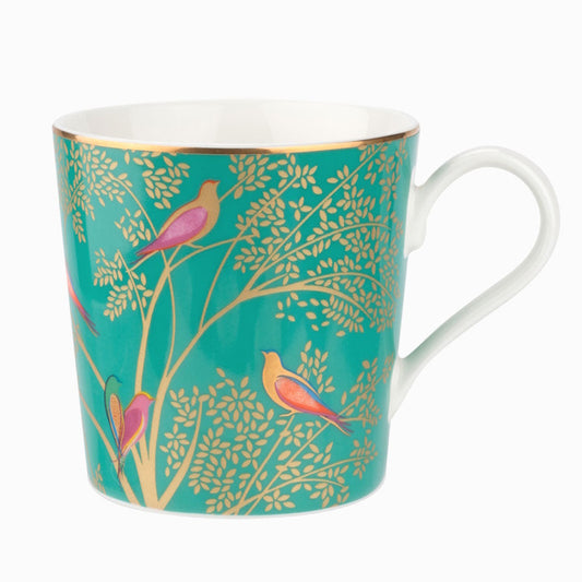 Sara Miller Chelsea Green Birds Mug