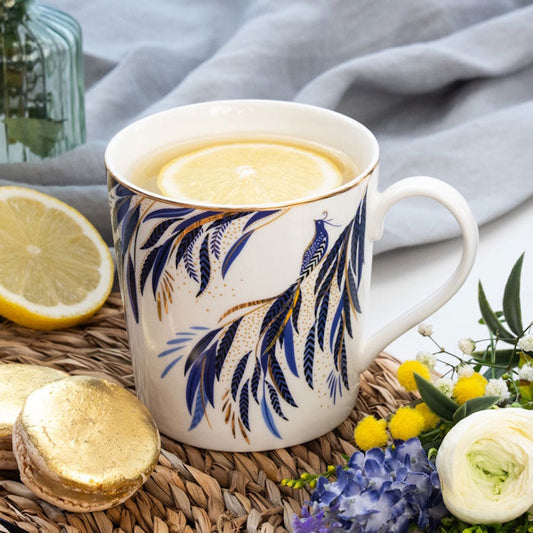 Sara Miller Tail Feathers Mug