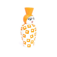 Seletti Canopie Amina Porcelain Vase With Bowl Cover