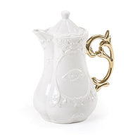 Seletti I-Wares Gold Porcelain Teapot