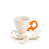 Seletti I-WARES Coffee Set in Orange