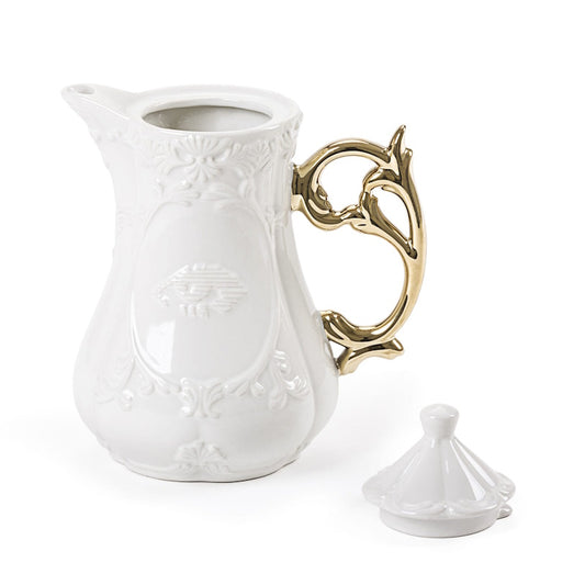 Seletti I-Wares Gold Porcelain Teapot