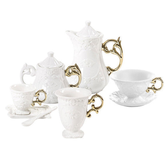 Seletti I-Wares Gold Porcelain