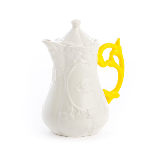 Seletti I-Wares Yellow Porcelain Teapot