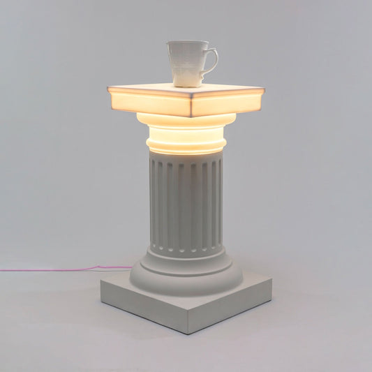 Seletti Las Vegas Side Table and Lamp