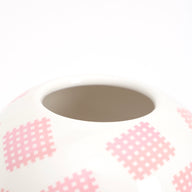 Seletti Canopie Luna Porcelain Vase With Bowl Cover