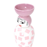 Seletti Canopie Luna Porcelain Vase With Bowl Cover