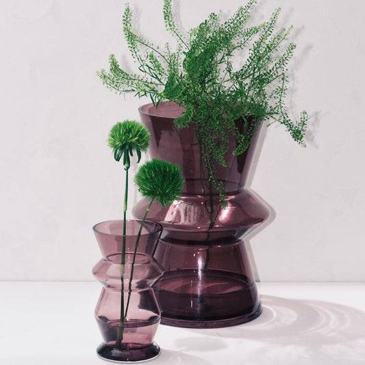 Serax Marie-Ann Purple Glass Vases by Marie Michielssen