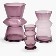 Serax Marie-Ann Purple Glass Vases by Marie Michielssen