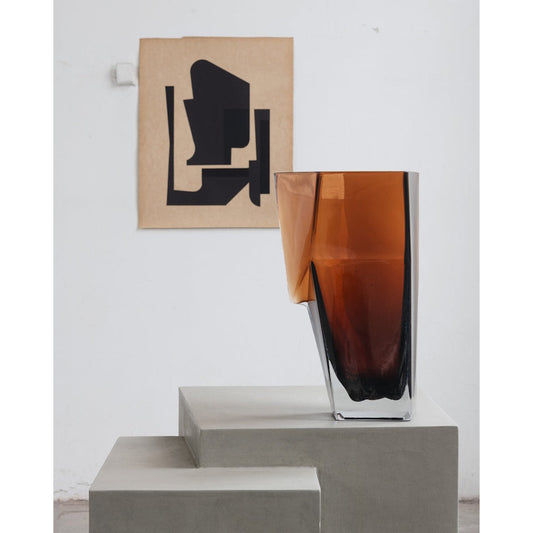 Serax Vase °8 Brown Dunk by Bob Verhelst