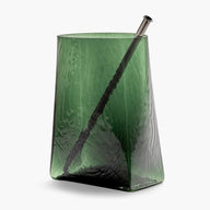 Serax Vase With Glass Tube 03 Green Josephine by Kris Van Assche