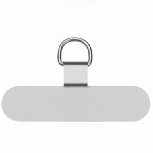 Single Lanyard Tether Tag for Phone Chains in Stainless Steel