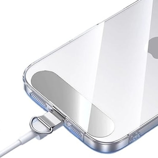 Single Lanyard Tether Tag for Phone Chains in Stainless Steel