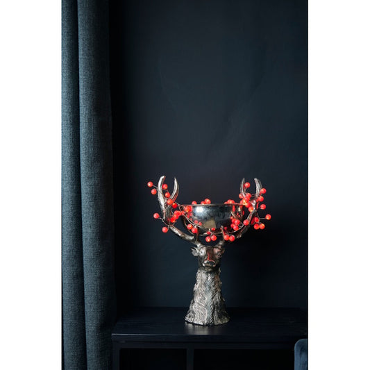 Lightstyle London Snowberry Red String Lights Mains 3 Metres