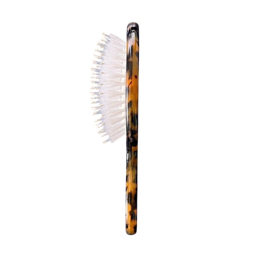 Solar Eclipse Hand-Painted Crane Acetate Handbag Hero Hair Brush