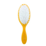 Solar Eclipse Hand-Painted Daisy Stem Amazing Acetate 2-1 Daily Hair Brush