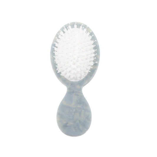 Solar Eclipse Hand-Painted Japanese Lily Acetate Handbag Hero Hair Brush