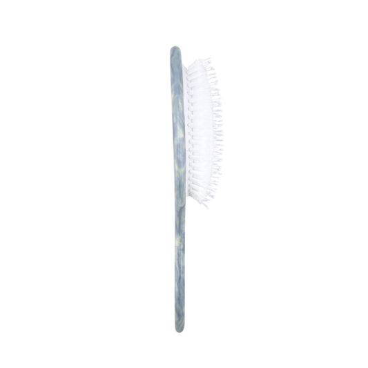 Solar Eclipse Hand-Painted Japanese Lily Amazing Acetate 2-1 Daily Hair Brush