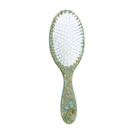 Solar Eclipse Hand-Painted Lotus Amazing Acetate 2-1 Daily Hair Brush