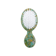 Solar Eclipse Hand-Painted Lotus Acetate Handbag Hero Hair Brush