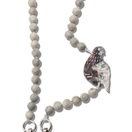 Solar Eclipse Hand-Painted Pigeon Gemstone Crossbody Phone Chain