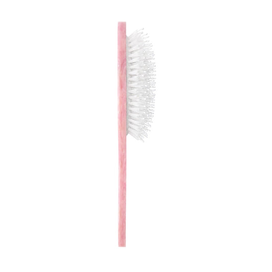 Solar Eclipse Hand-Painted Pink Sakura Blossom Amazing Acetate 2-1 Daily Hair Brush