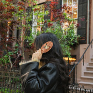Solar Eclipse Hand-Painted Vintage Crane Amazing Acetate 2-1 Daily Hair Brush