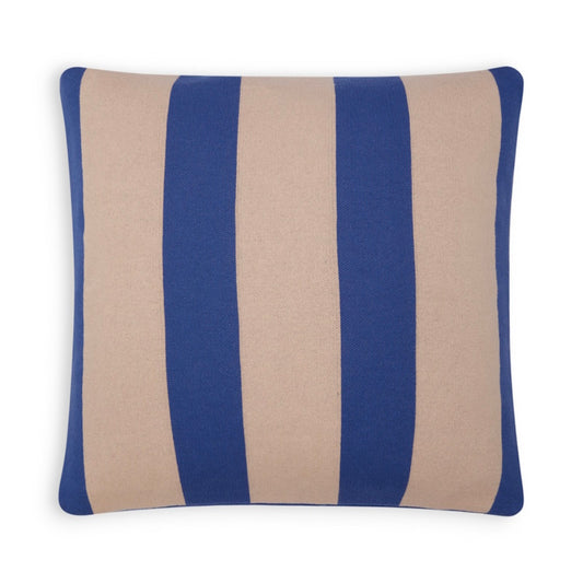 Sophie Home Enkel Soft Cotton Knit Cushion Cobalt Blue 50 x 50cm