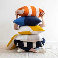 Sophie Home Enkel Soft Cotton Knit Cushions 50 x 50cm