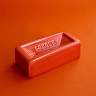 Stolen Form London Brick Soap Dish in Orange