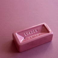 Stolen Form London Brick Soap Dish in Pink